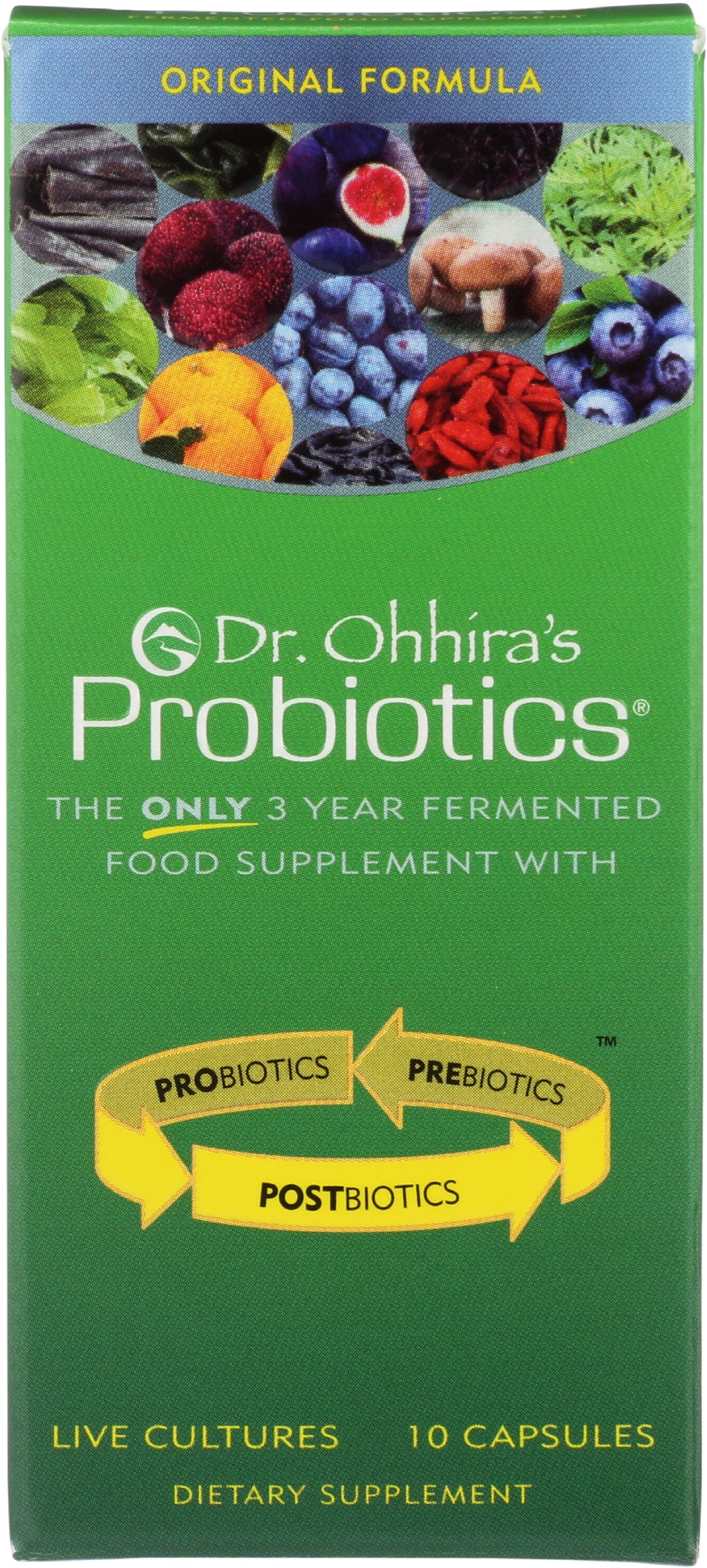 Dr. Ohhira's Probiotics Original Formula Front of Box