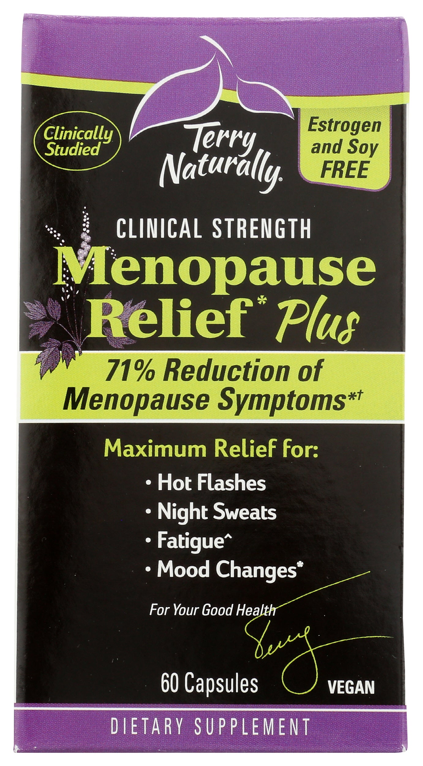 Terry Naturally Menopause Relief Plus 60 Capsules