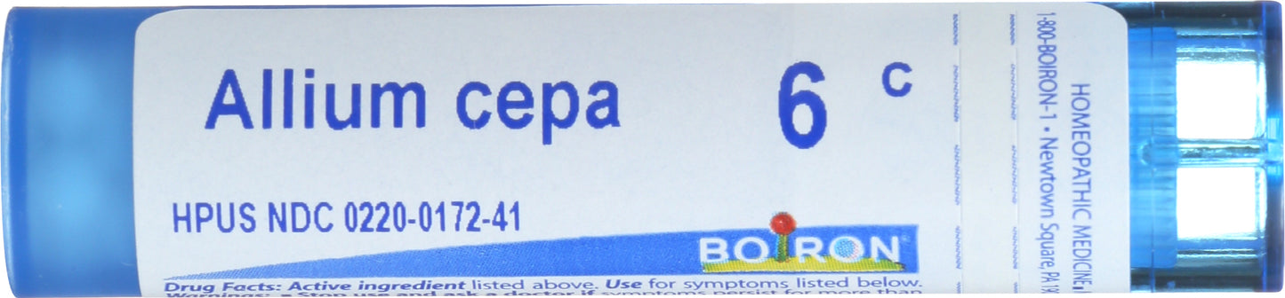 Boiron Allium cepa 6c Front