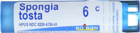 Boiron Spongia tosta 6c