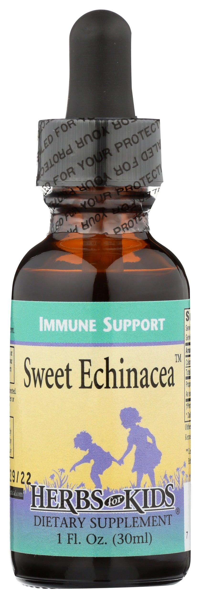 Herbs For Kids Sweet Echinacea 1 Fl. Oz. Front