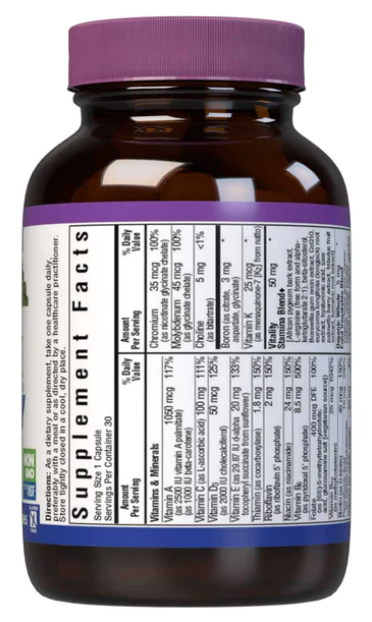 Bluebonnet Men's One 40+ 30 Vegetable Capsules