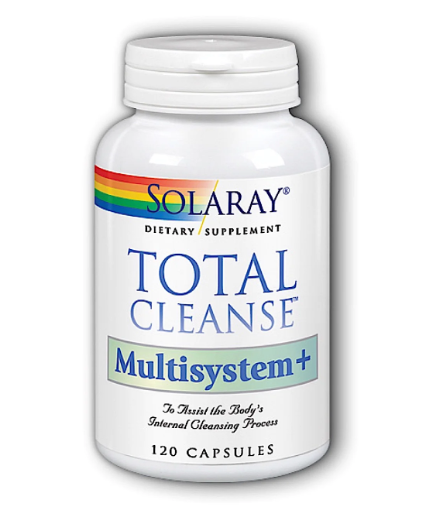 Solaray Total Cleanse Multisystem+ 120 Capsules