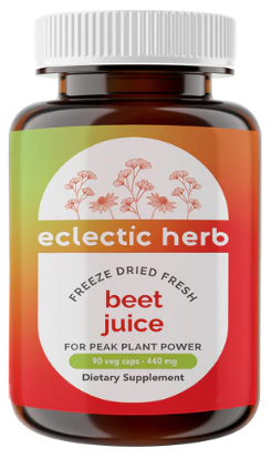 Eclectic Herb Beet Juice Powder 440mg 90 Veg Caps