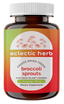 Eclectic Herb Broccoli Sprouts 50 Veg Caps