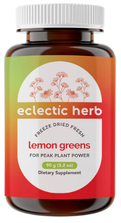 Eclectic Herb Lemon Greens Powder 90 g