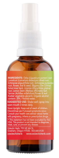 Eclectic Institute Lomatium Osha Throat Spray 1 fl oz