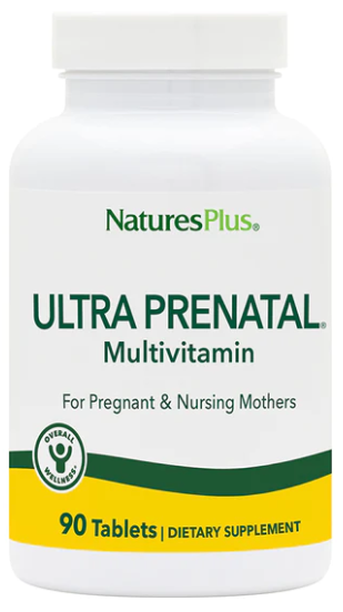 Natures Plus Ultra Prenatal Multivitamin 90 Tablets