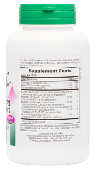 NaturesPlus NutriZAC St. John's Wort 300 mg 90 Tablets