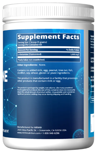 MRM Nutrition L-Glutamine 325 Recovery 325g