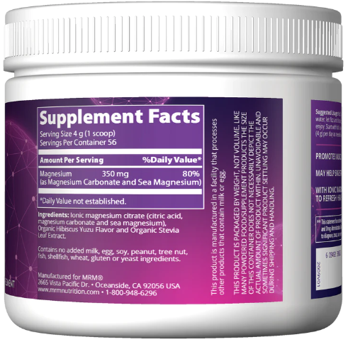 MRM Nutrition Relax-All Magnesium 8 Oz