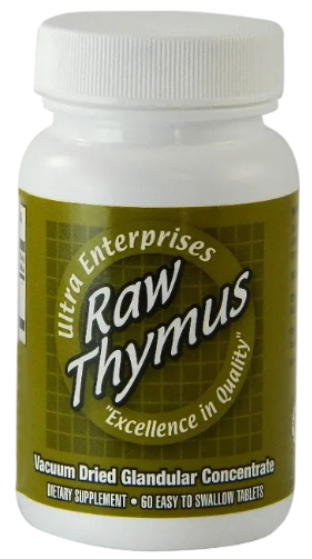Ultra Enterprises Raw Thymus 60 Tablets