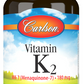 Carlson Vitamin K2 MK-7 180mcg 180 Soft Gels