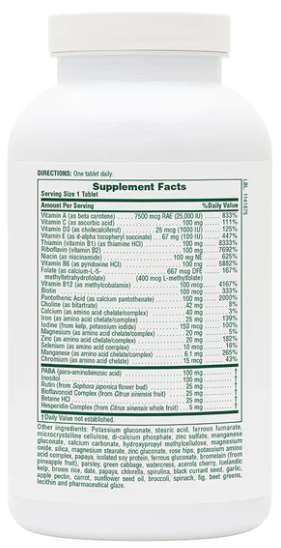 NaturesPlus Ultra II Daily 180 Tablets