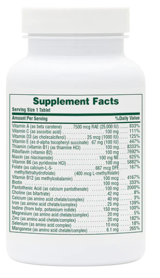 NaturesPlus Ultra II Daily 60 Tablets