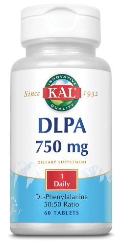 KAL DLPA DL-Phenylalanine 750 mg 30 Tablets