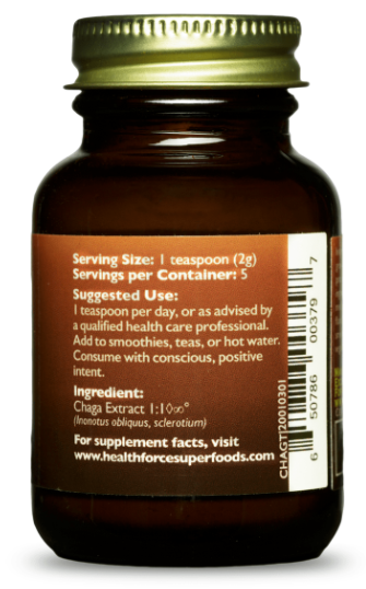 HealthForce SuperFoods Chaga 10g