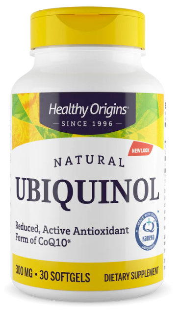 Healthy Origins Ubiquinol 300 mg 30 Soft Gels