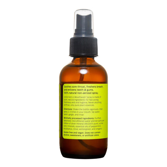 Uncle Harrys Miracle Mouthwash Spray 4oz