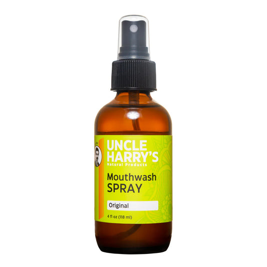 Uncle Harrys Miracle Mouthwash Spray 4oz