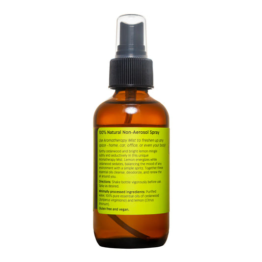 Uncle Harrys Aromatherapy Mist Cedarwood Lemon 4oz