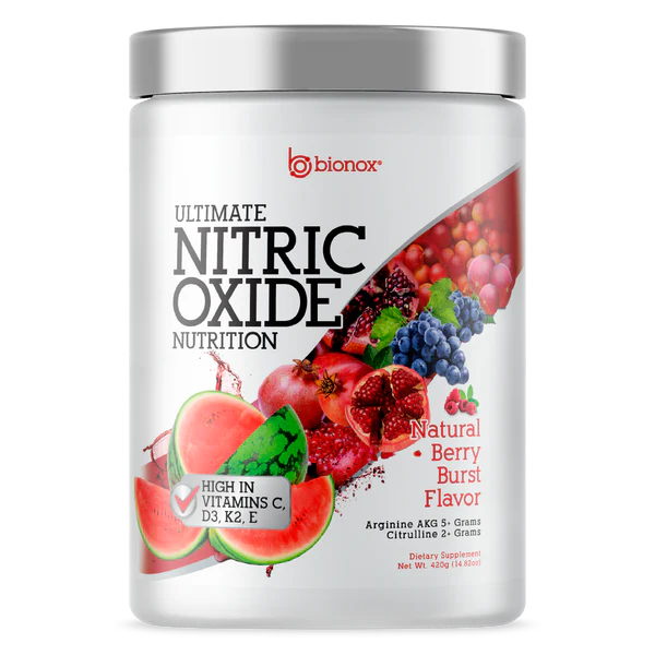 Bionox Ultimate Nitric Oxide Natural Berry Burst Flavor 420g