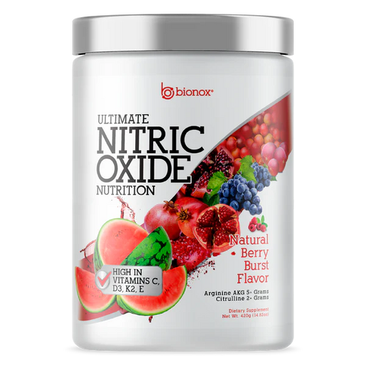 Bionox Ultimate Nitric Oxide Natural Berry Burst Flavor 420g