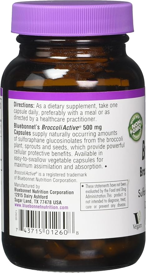 Bluebonnet Broccoli Active 60ct