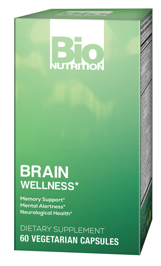 Bio Nutrition Brain Wellness 60 Vegetarian Capsules