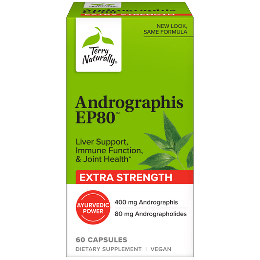 Terry Naturally Andrographis EP80 60 Capsules