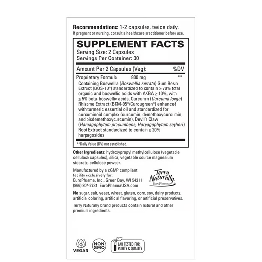 Terry Naturally Arthocin 60ct