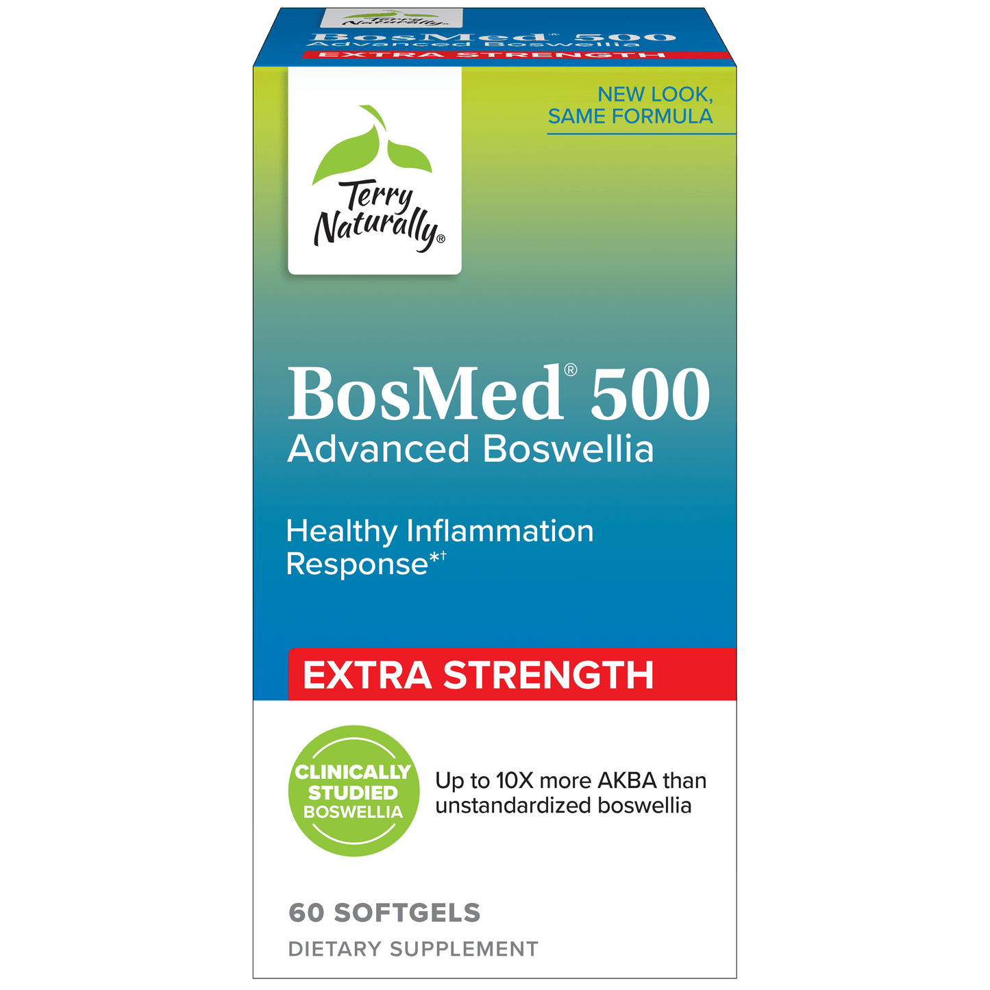 Terry Naturally BosMed 500 Advanced Boswellia 60 SoftGels