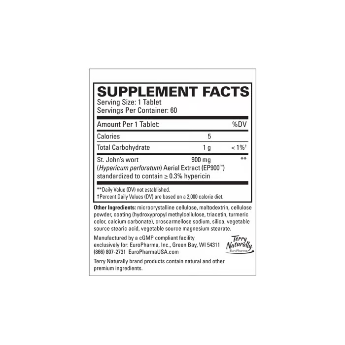 Terry Naturally St. Johns Wort 60ct