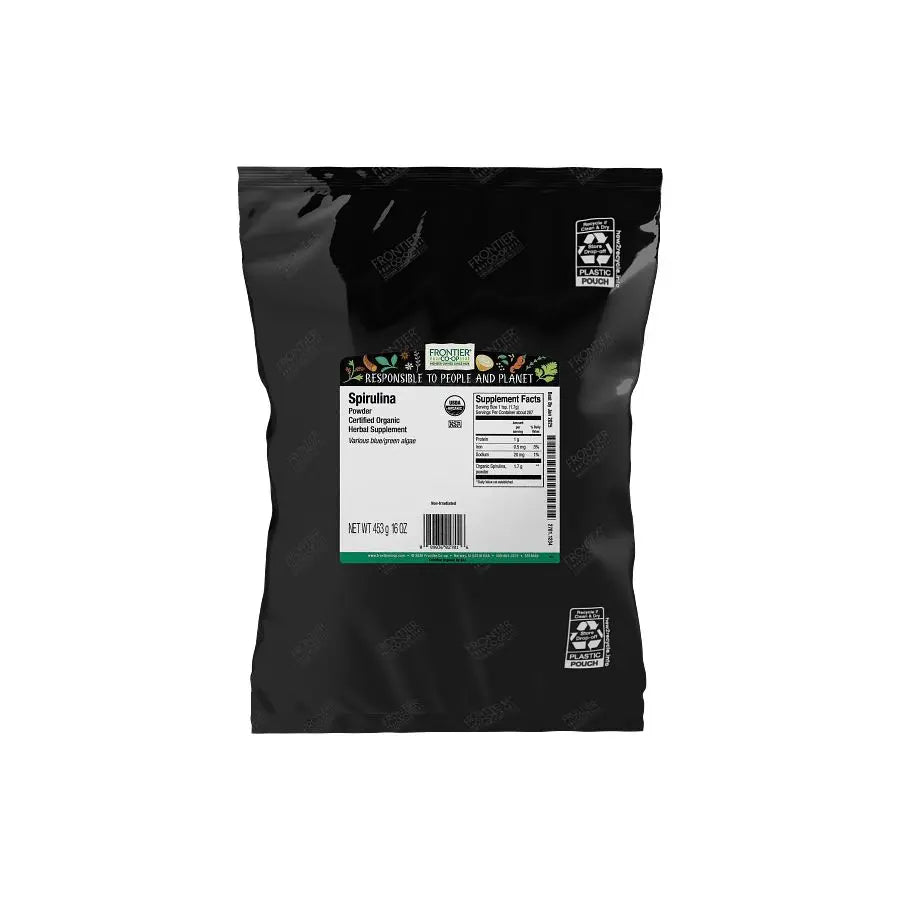 Frontier Co-op Spirulina Powder Organic 1 lb