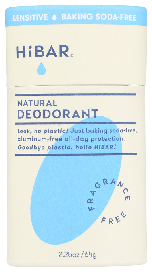 HiBAR Deodorant Frag Free