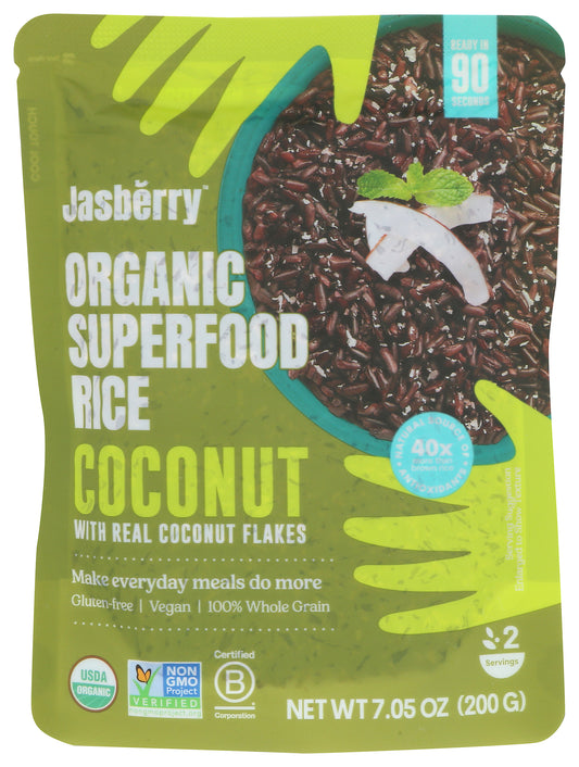 Jasberry Rice Coconut