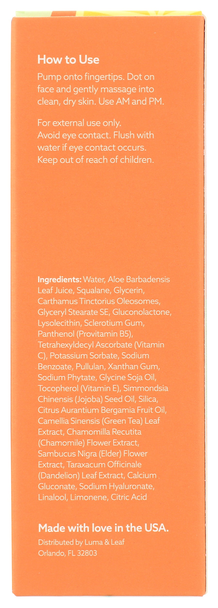 Luma & Leaf Afterglow Serum