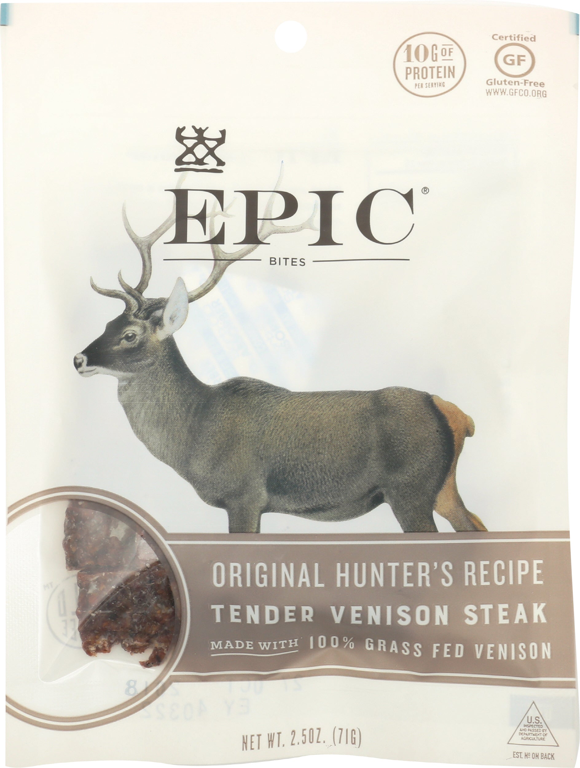 Epic Venison Bites 2.5 oz