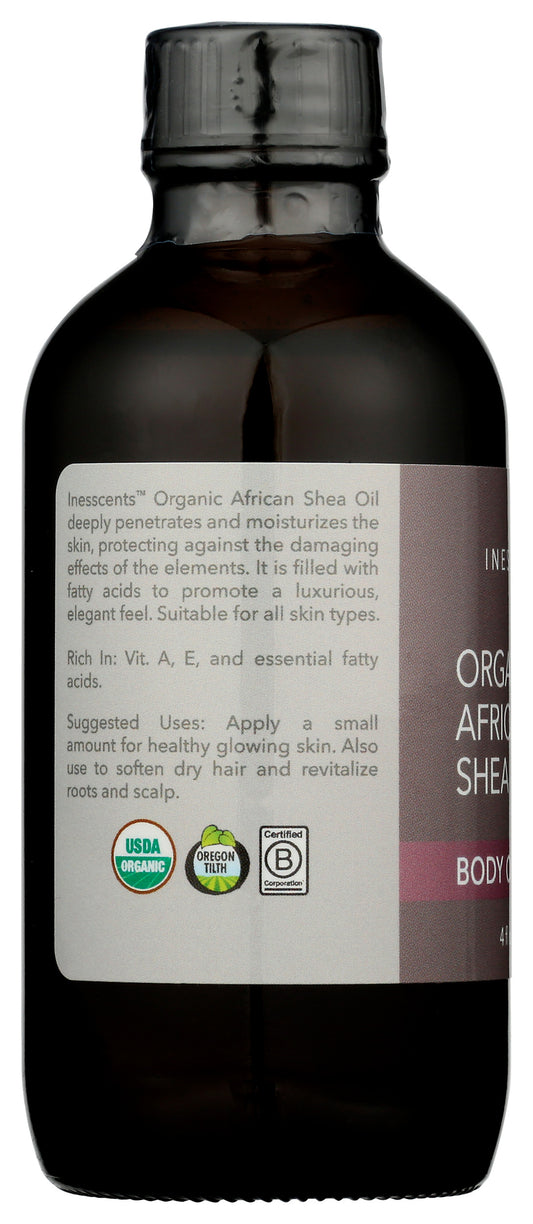 Inesscents Organic African Shea Oil 4 fl oz