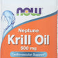 NOW Krill Oil 500 mg 60 Softgels