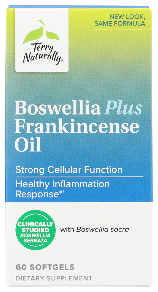 Terry Naturally Boswellia Plus Frankincense Oil 60 Softgels