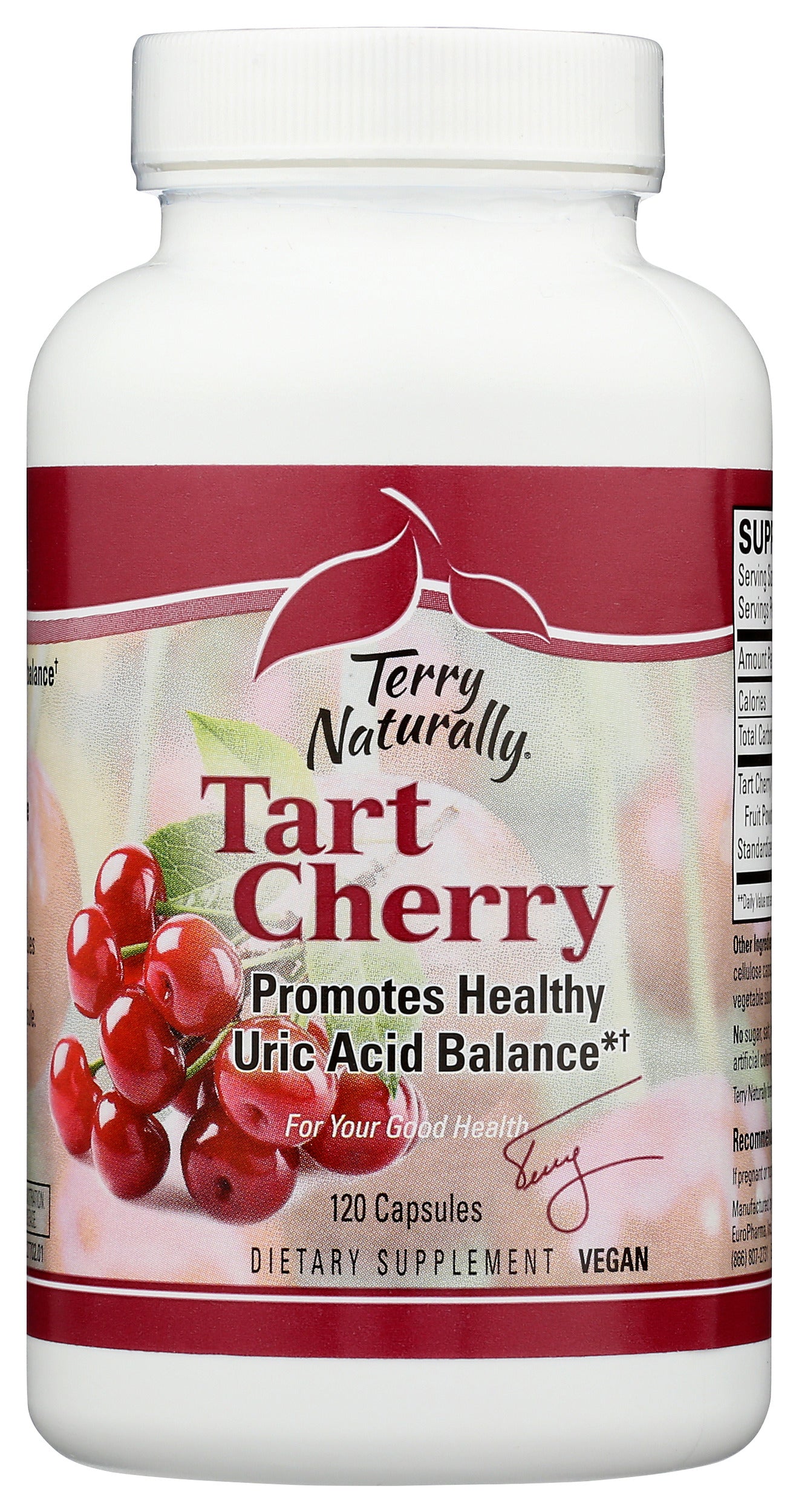 Terry Naturally Tart Cherry 120 Capsules