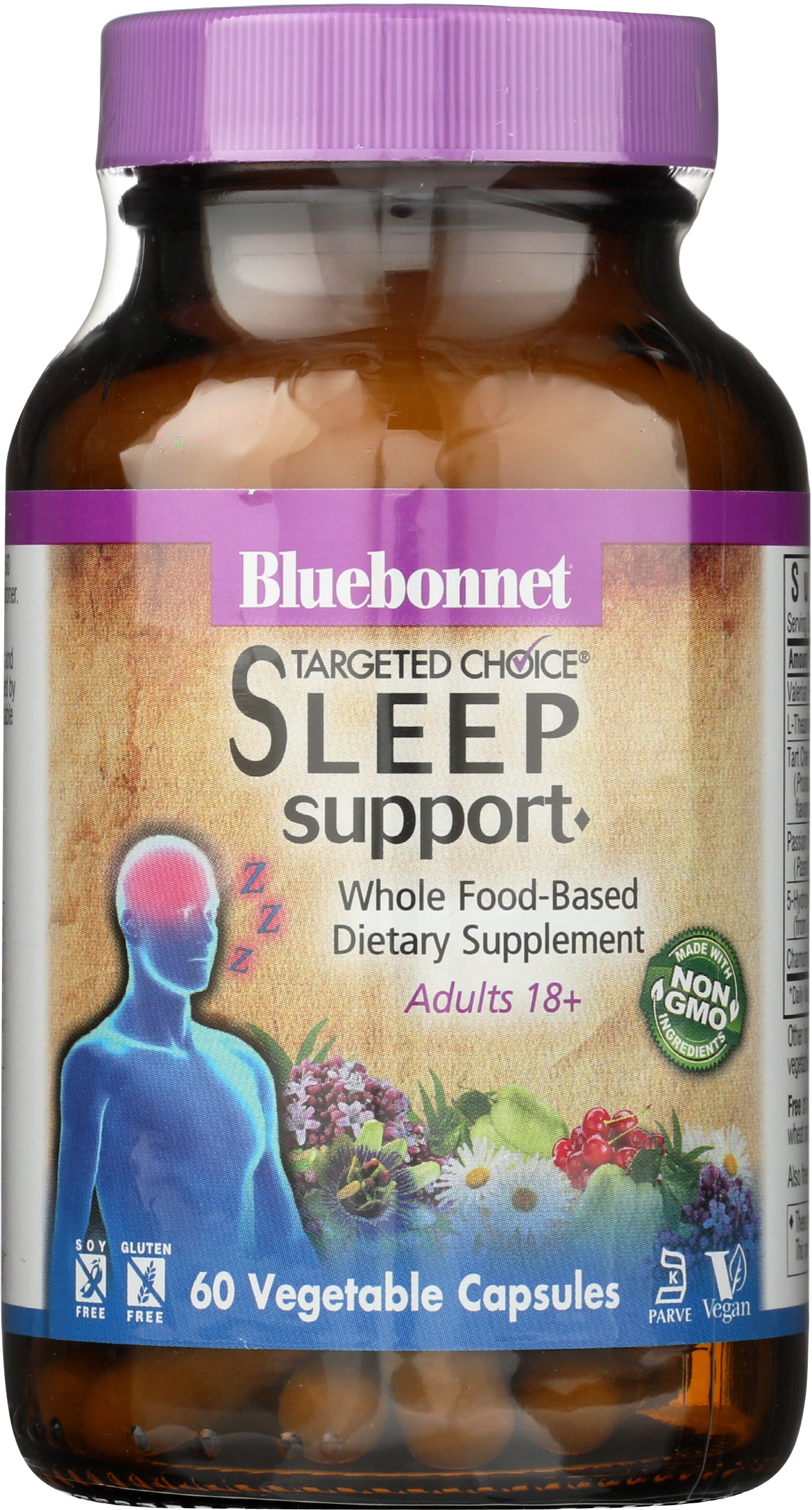 Bluebonnet Sleep Support 60 Vegetable Capsules