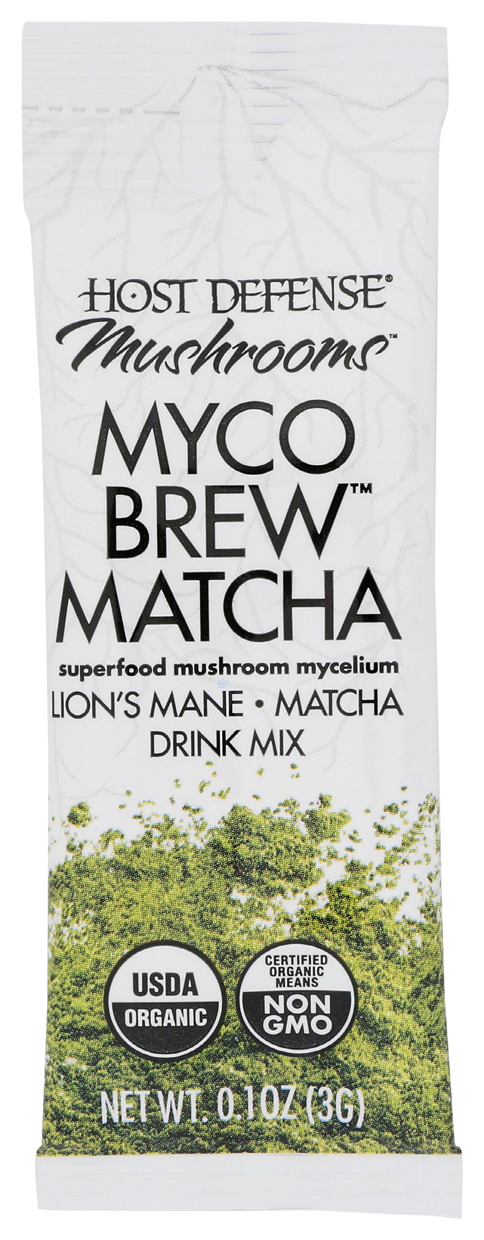 Host Defense MycoBrew Lion's Mane Matcha Drink Mix 3g