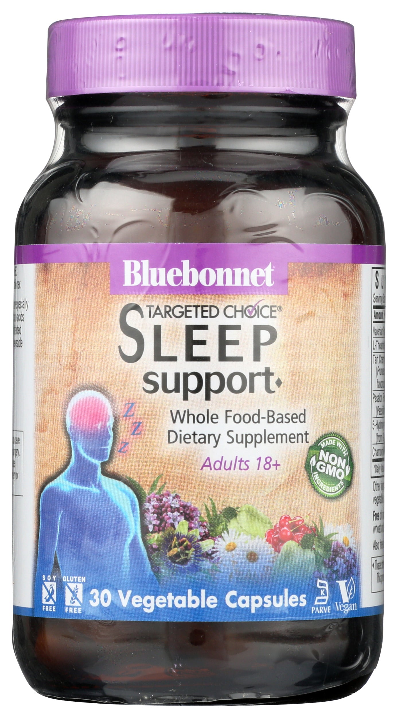 Bluebonnet Sleep Support 30 Vegetable Capsules