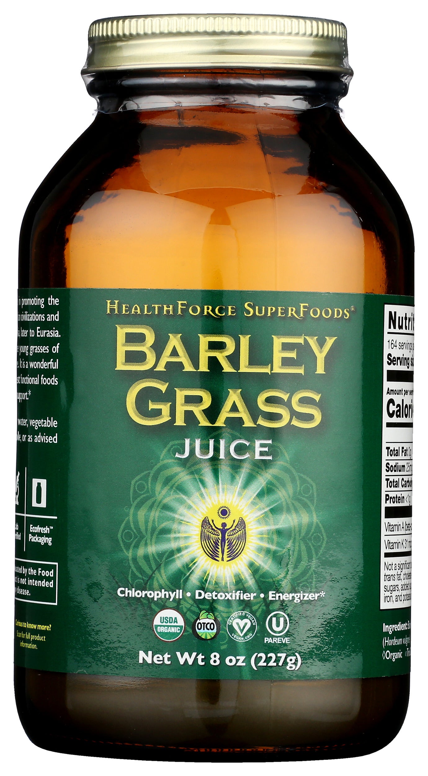 HealthForce SuperFoods Barley Grass Juice 8 oz