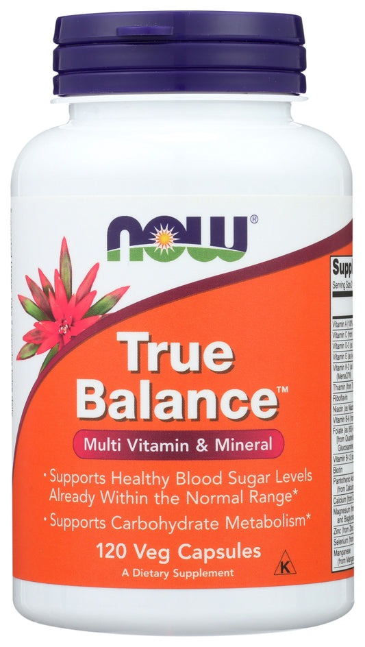 NOW True Balance Multi Vitamin & Mineral 120 Veg Capsules