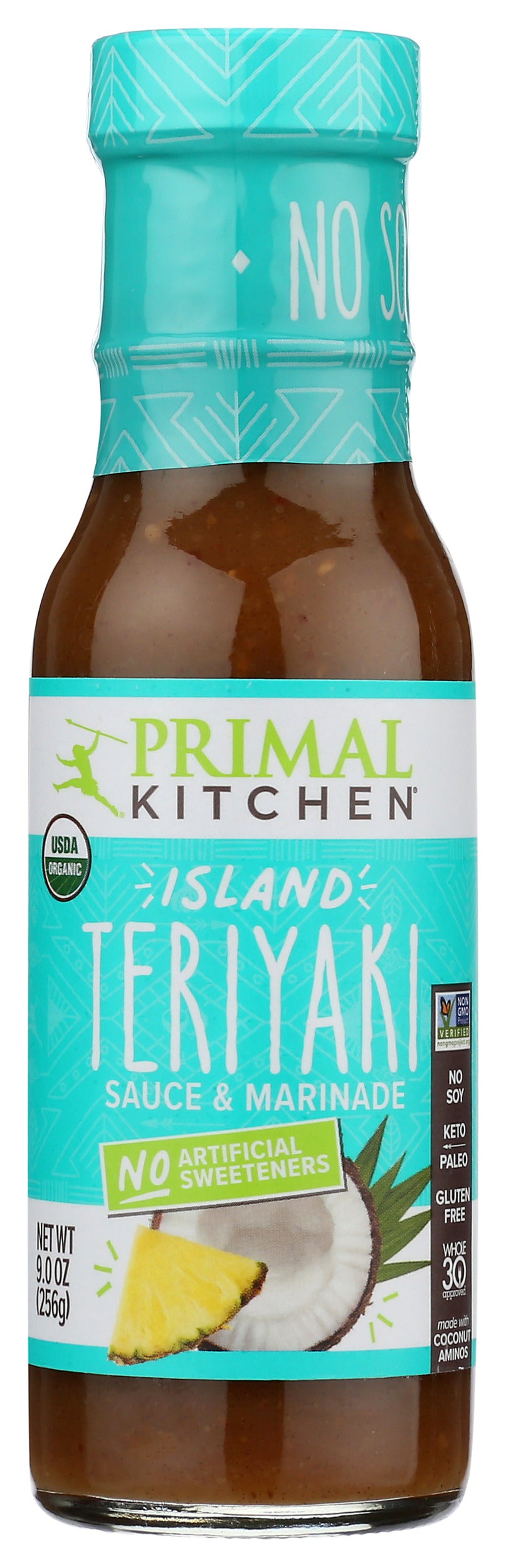 Primal Kitchen Organic Island Teriyaki Island Sauce 9.0 oz