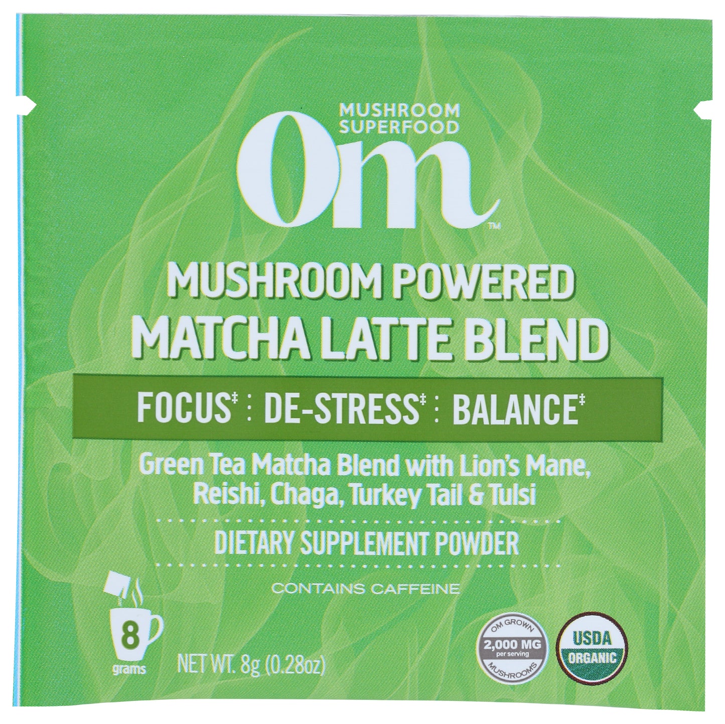 Om Mushroom Matcha Latte Blend 8g