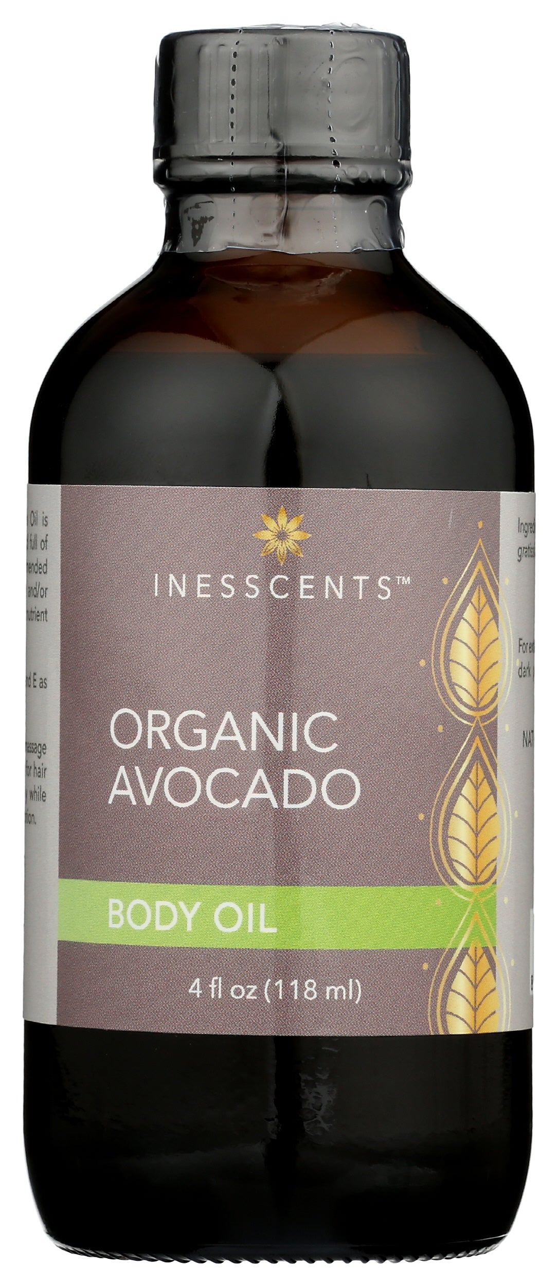 Inesscents Organic Avocado Oil 4 fl oz